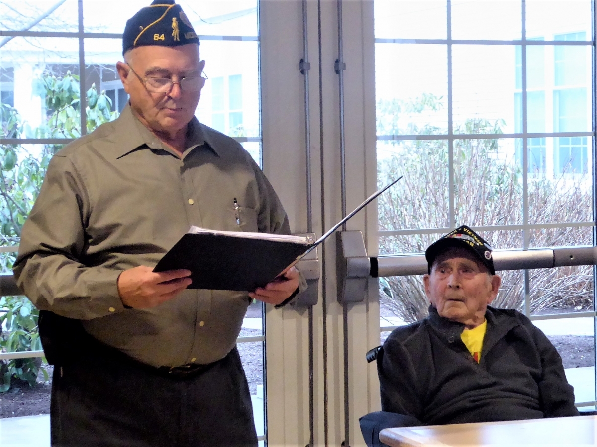 Walter Campbell, Massachusetts Legionare of the Year The American